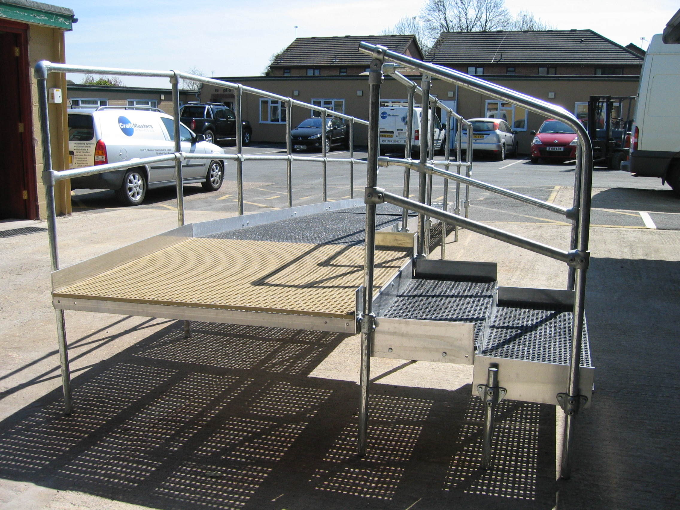 Metal Disability Ramp